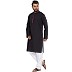 Designer kurta-Pyjama set- Black Designer kurta-Pyjama set- Black